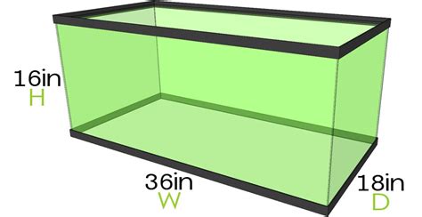 40 breeder tank size|40 breeder tank dimension.